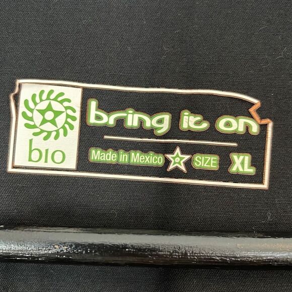 Bio Bring it On 19021 Women’s Stretch Angle V-Neck Top. Size XL Black - Picture 6 of 9